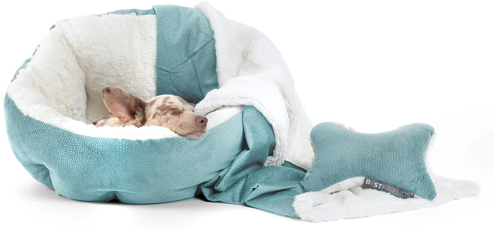 Best Friends by Sheri Orthocomfort Deep Dish Cuddler (20X20X12) - Self-Warming Cat and Dog Bed