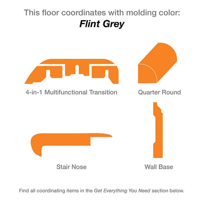 Outlast+ 7.48 In. W Grey Optimus Pine Waterproof Laminate Wood Flooring (19.63 Sq. Ft./Case)