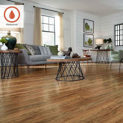 Outlast+ 5.23 In. W Applewood Waterproof Laminate Wood Flooring (13.74 Sq. Ft./Case)