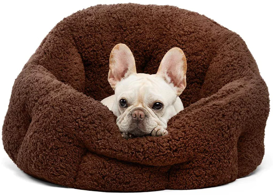 Best Friends by Sheri Orthocomfort Deep Dish Cuddler (20X20X12) - Self-Warming Cat and Dog Bed