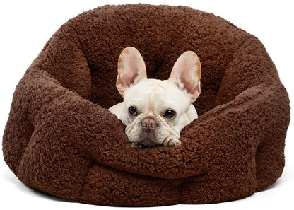 Best Friends by Sheri Orthocomfort Deep Dish Cuddler (20X20X12) - Self-Warming Cat and Dog Bed