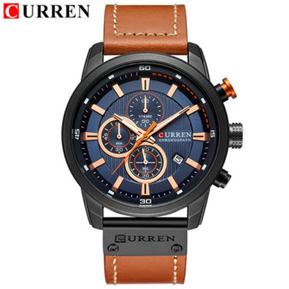 CURREN 8291 Fashion Date Quartz Men Watches Top Brand Luxury Male Clock Chronograph Sport Mens Wrist Watch Relogio Masculino