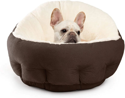 Best Friends by Sheri Orthocomfort Deep Dish Cuddler (20X20X12) - Self-Warming Cat and Dog Bed
