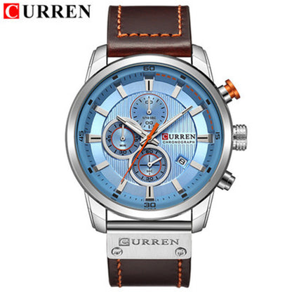 CURREN 8291 Fashion Date Quartz Men Watches Top Brand Luxury Male Clock Chronograph Sport Mens Wrist Watch Relogio Masculino