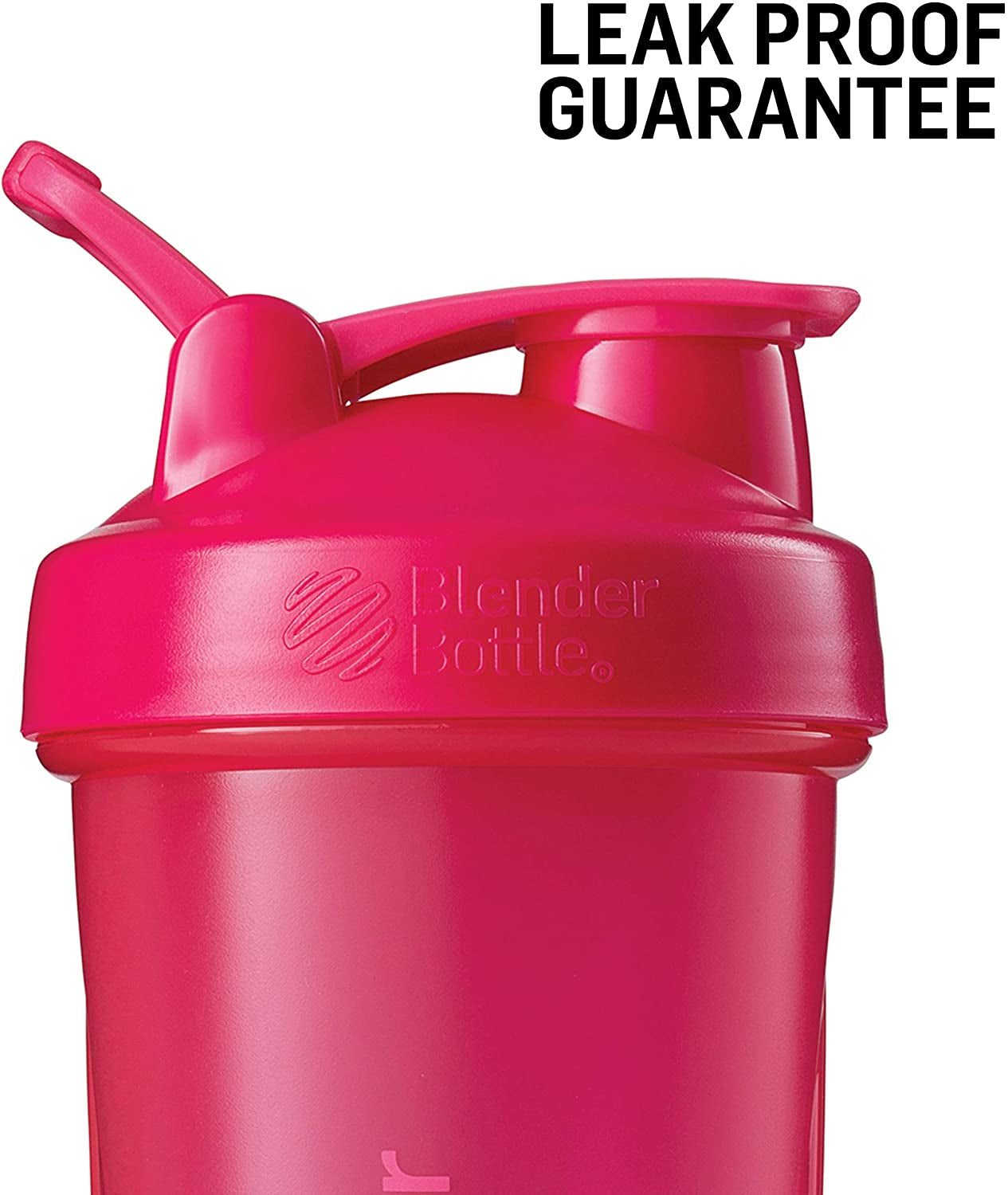 Blenderbottle Classic Shaker Bottle Perfect for Protein Shakes and Pre Workout, 28-Ounce, Coral