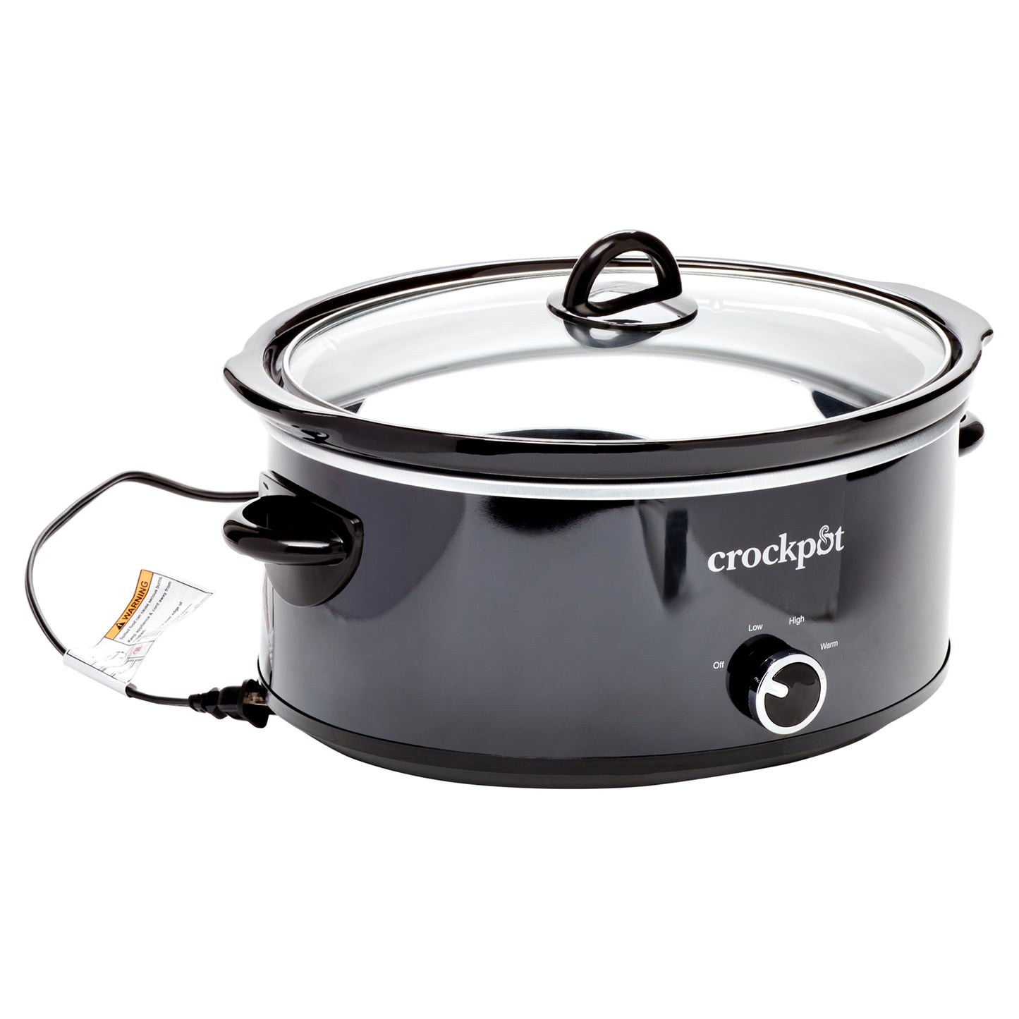 Crock-Pot 7 Quart Manual Slow Cooker, Black