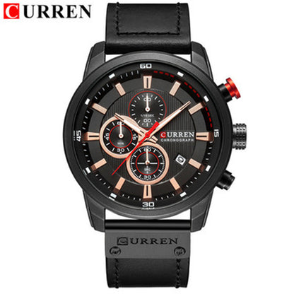 CURREN 8291 Fashion Date Quartz Men Watches Top Brand Luxury Male Clock Chronograph Sport Mens Wrist Watch Relogio Masculino