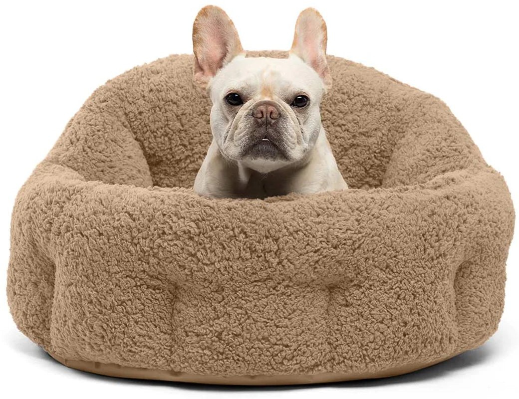 Best Friends by Sheri Orthocomfort Deep Dish Cuddler (20X20X12) - Self-Warming Cat and Dog Bed