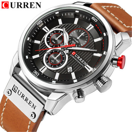 CURREN 8291 Fashion Date Quartz Men Watches Top Brand Luxury Male Clock Chronograph Sport Mens Wrist Watch Relogio Masculino