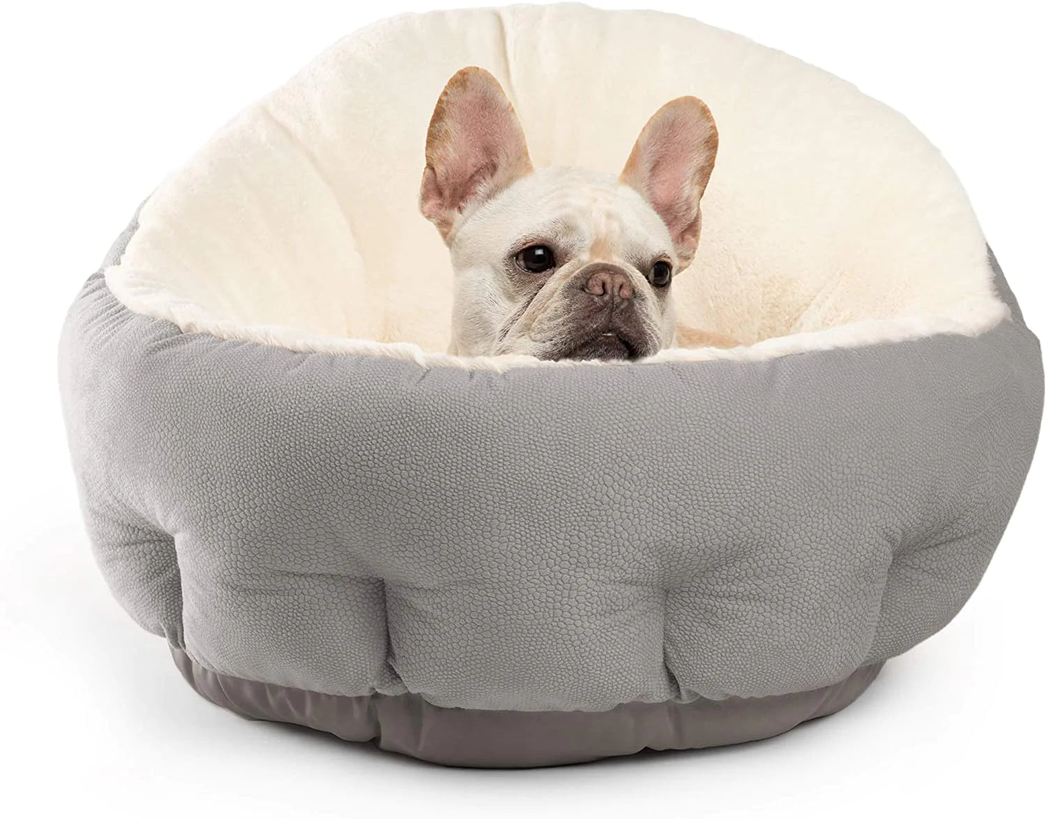 Best Friends by Sheri Orthocomfort Deep Dish Cuddler (20X20X12) - Self-Warming Cat and Dog Bed
