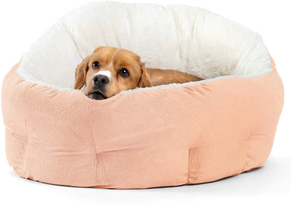 Best Friends by Sheri Orthocomfort Deep Dish Cuddler (20X20X12) - Self-Warming Cat and Dog Bed