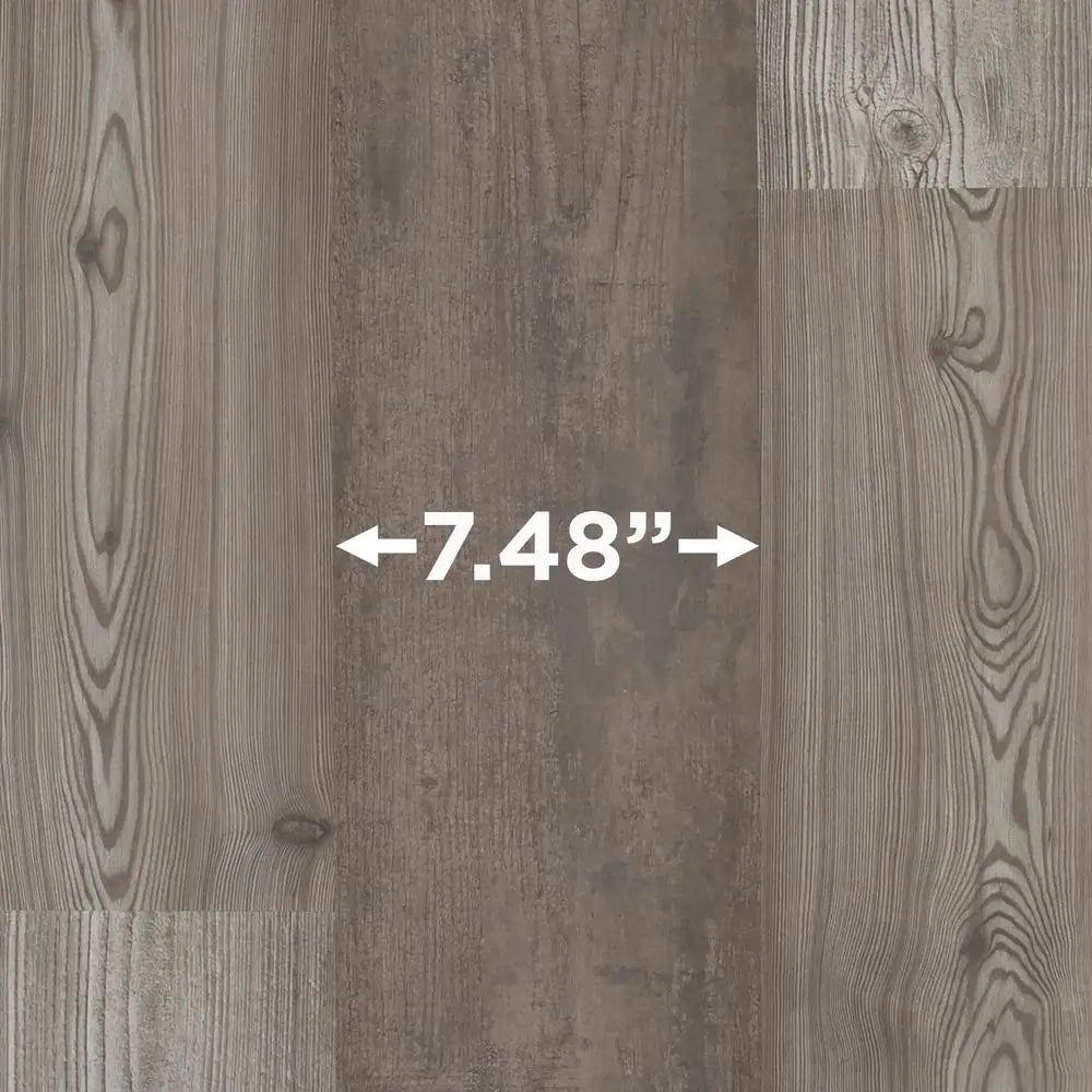 Outlast+ 7.48 In. W Grey Optimus Pine Waterproof Laminate Wood Flooring (19.63 Sq. Ft./Case)