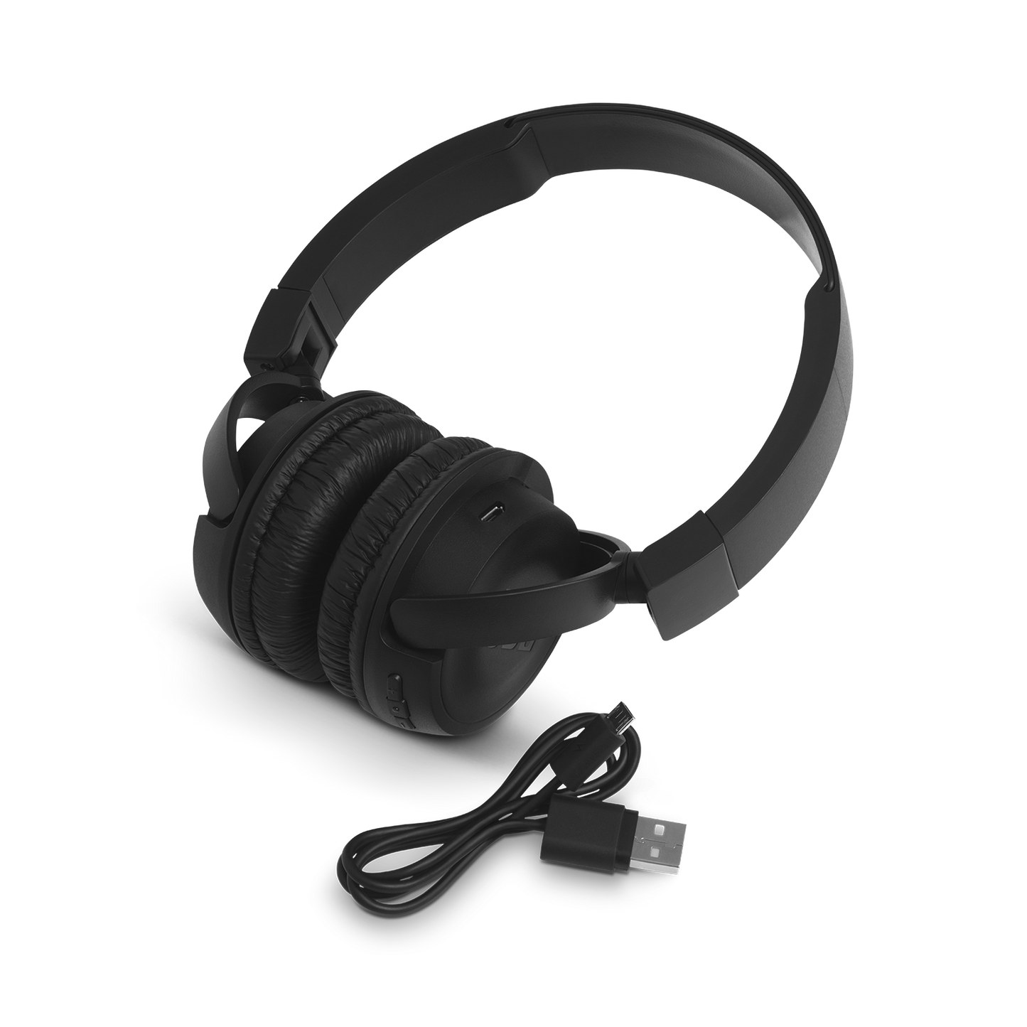 JBL T460BT Wireless On-ear Bluetooth Headphones  with JBL Pure Bass