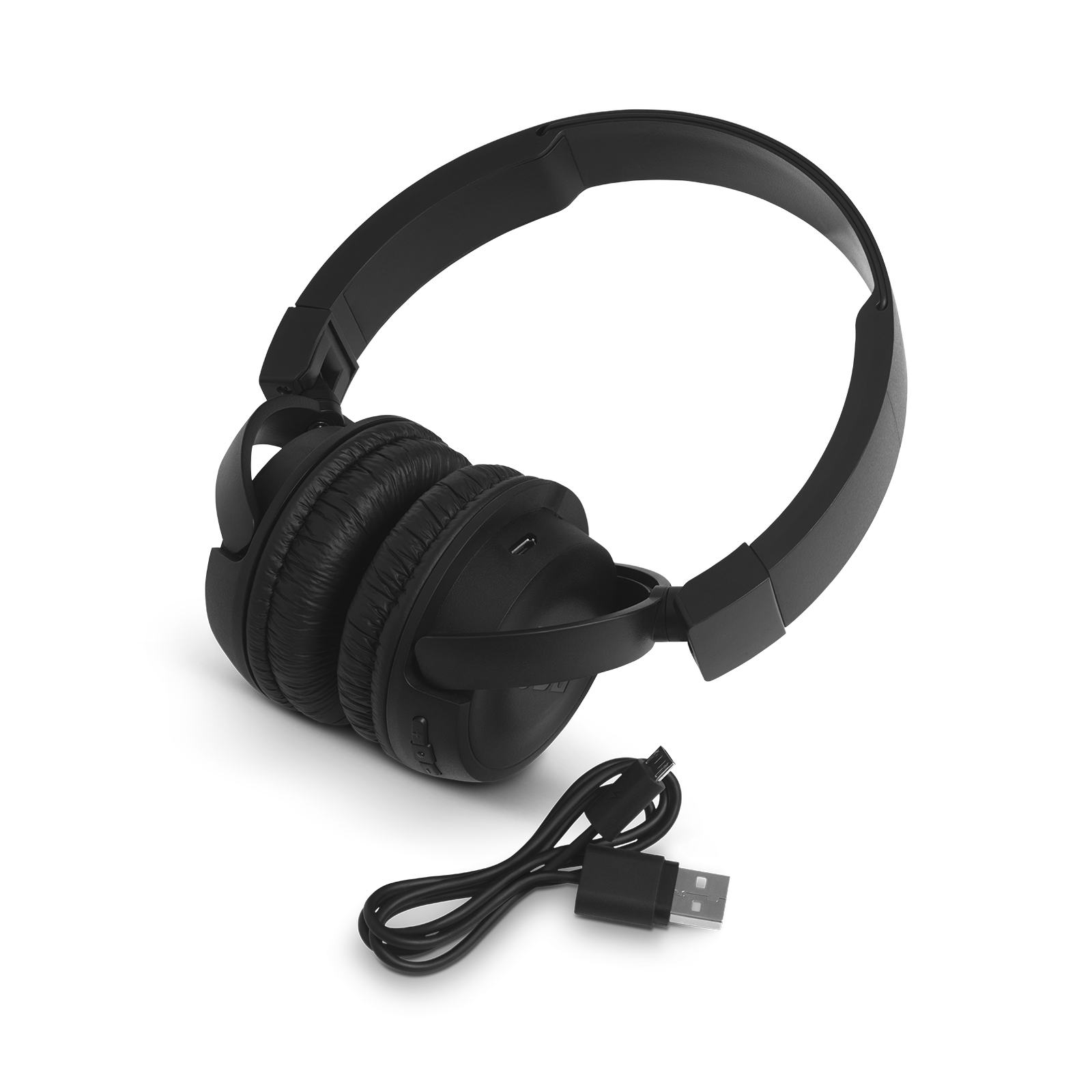 JBL T460BT Wireless On-ear Bluetooth Headphones  with JBL Pure Bass